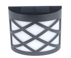 Black Grid Wall Light - Image 2