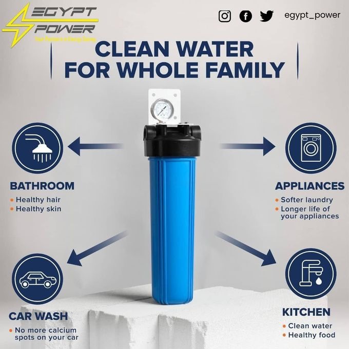 1 Stage Whole House Water Filter 6