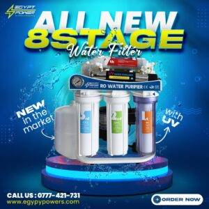 8 Stage Water Filter (RO Technology)