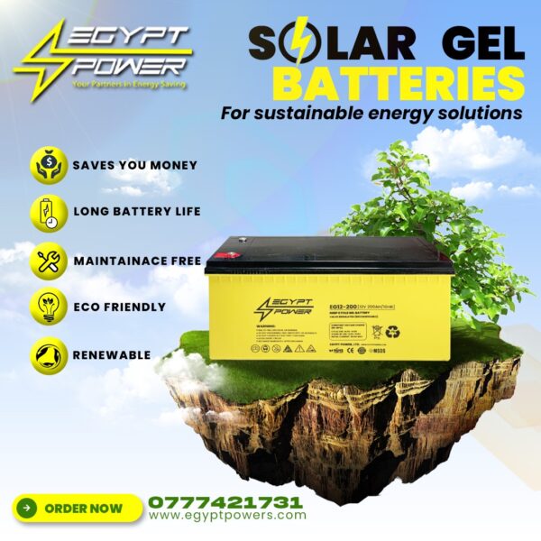 Deep Cycle Gel Battery (200Ah) - Image 2