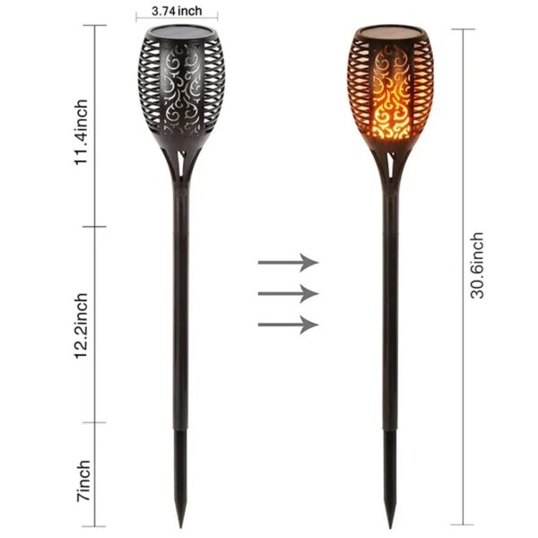 3W Solar Torch Light - Image 7