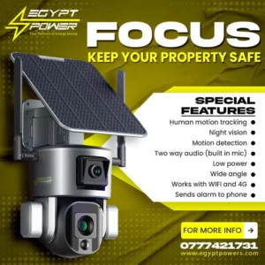 Focus Solar CCTV Camera (4G)