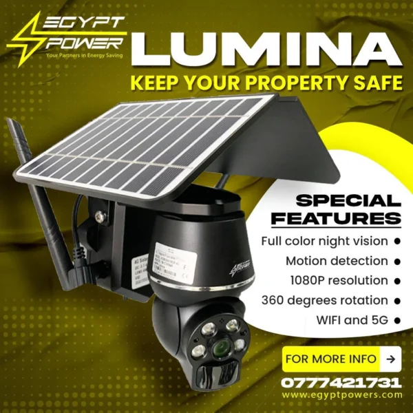 Lumina Solar CCTV Camera (4G)