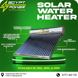 Egypt Power® solar water heaters promo