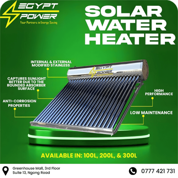Egypt Power® solar water heaters promo