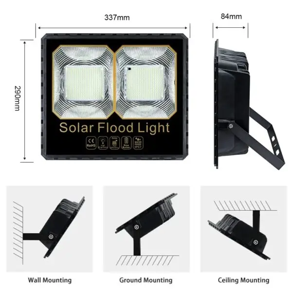 100W Solar Floodlight - Image 3