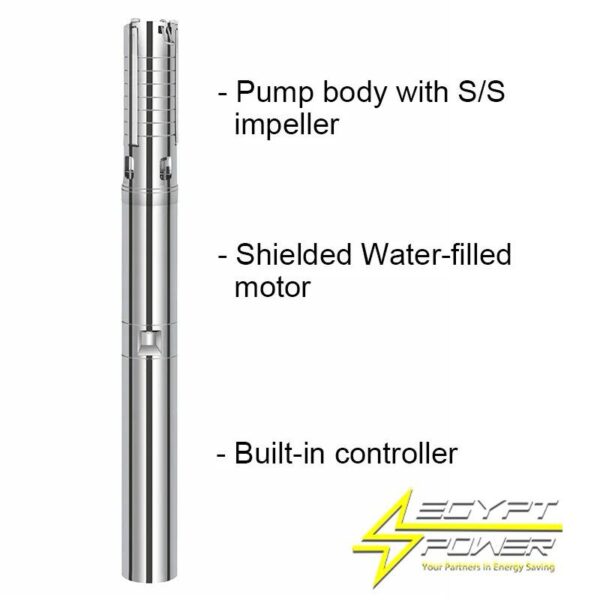 AC/DC Solar Submersible Pump (1100W) - Image 4