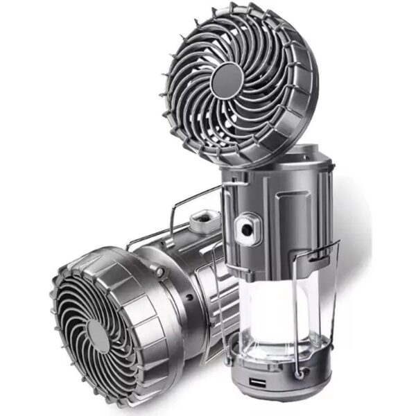 solar lantern & fan camping light